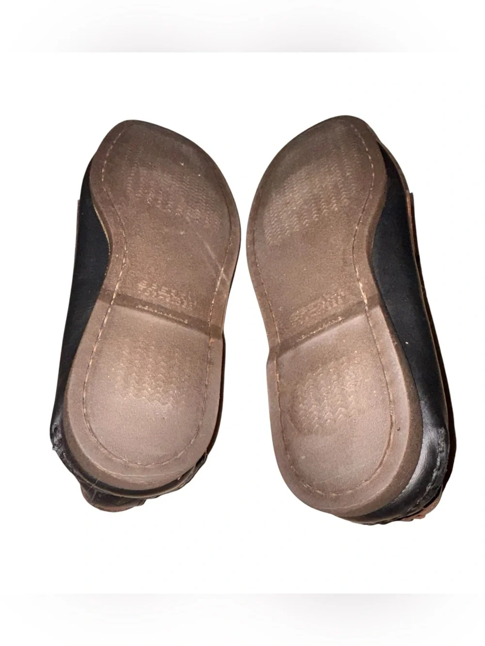 Sperry Men's 11.5 Top-Sider Original 2-Eye Boat Shoe Black And Brown Leather